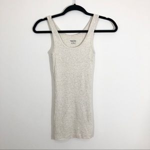 3/$15 Mossimo Beige Small Petite Ribbed Tank Top